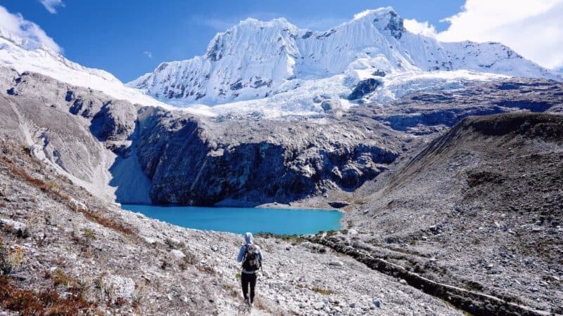 Blue-Colored Glacial Laguna 69