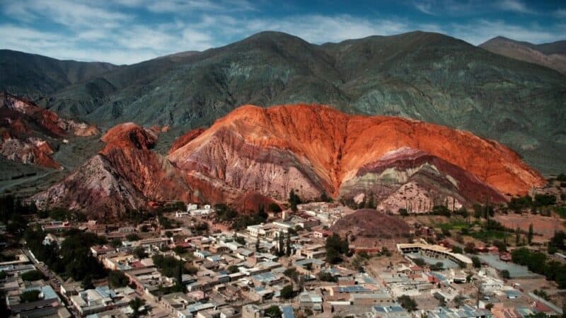 Rainbow Valley in Quebrada De Humahuaca