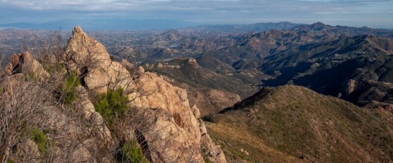 The Backbone Trail to Sandstone Peak